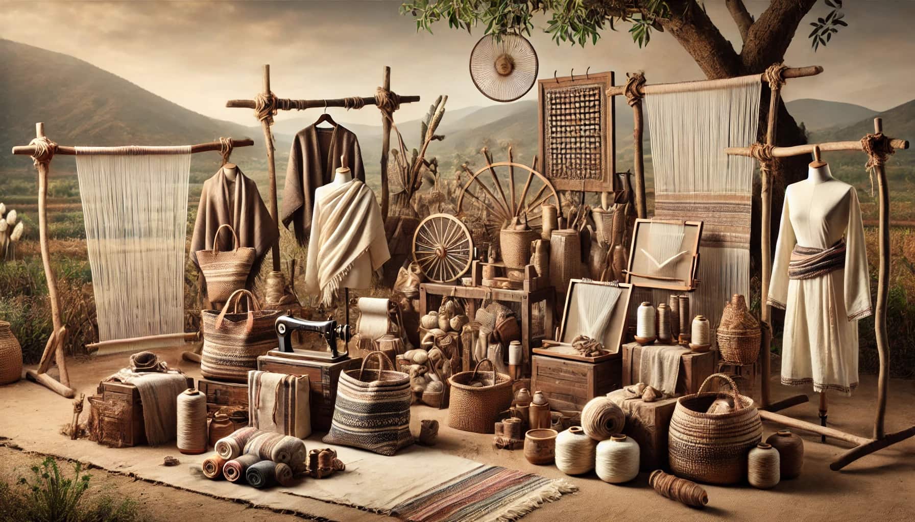 हस्तनिर्मित खादी उत्पाद